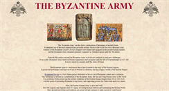 Desktop Screenshot of byzantinearmy.org